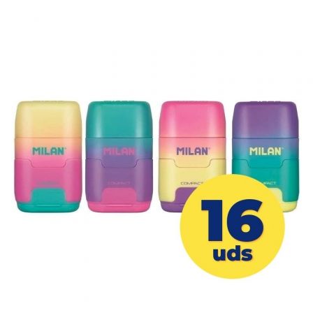 Milan Compact Sunset Colores Surtidos (Set de 16)
